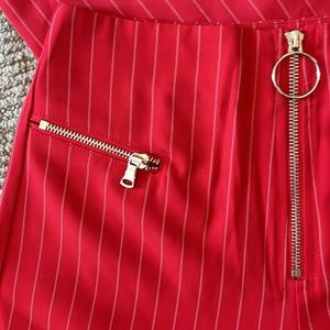 Tiger Mist Red Striped Pants